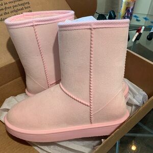 Pink Snow Boots